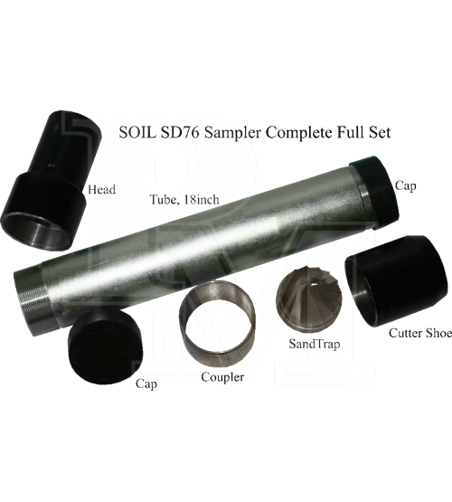 SD-76 Soil Sampler without Plastic Liner Assembly